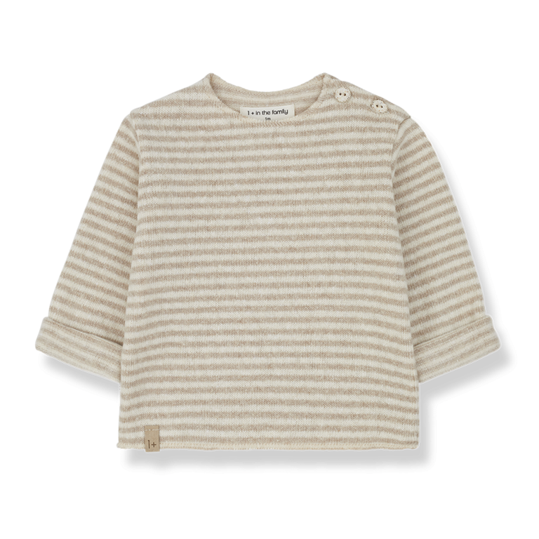 1+ in the family Aubin Longsleeve  | Beige