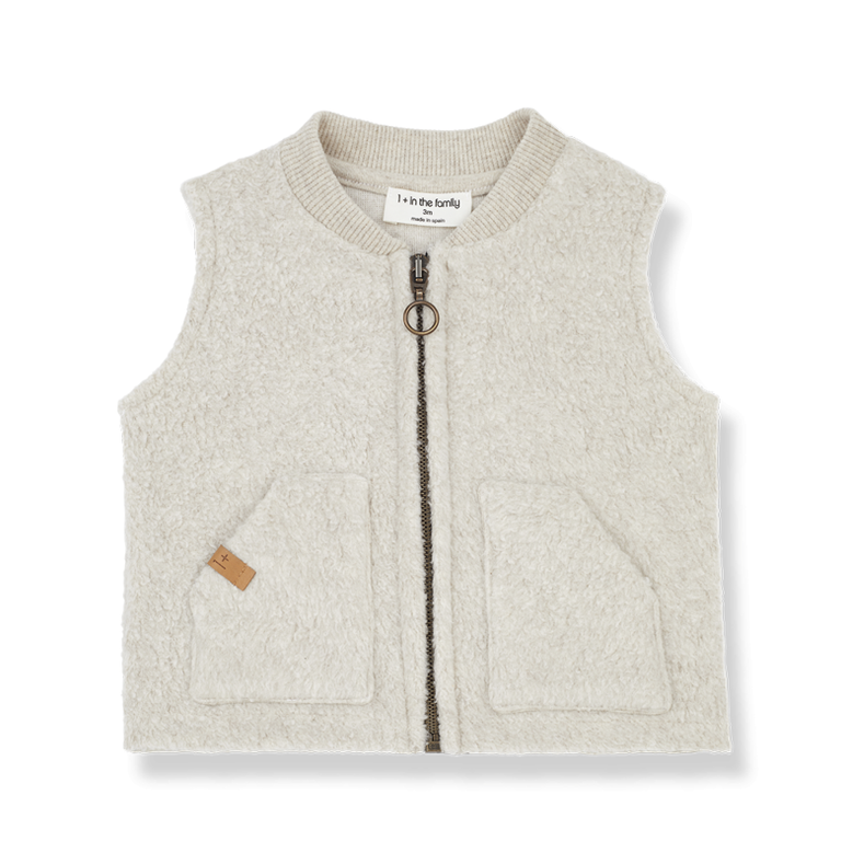 1+ in the family Manel | Vest | Oatmeal