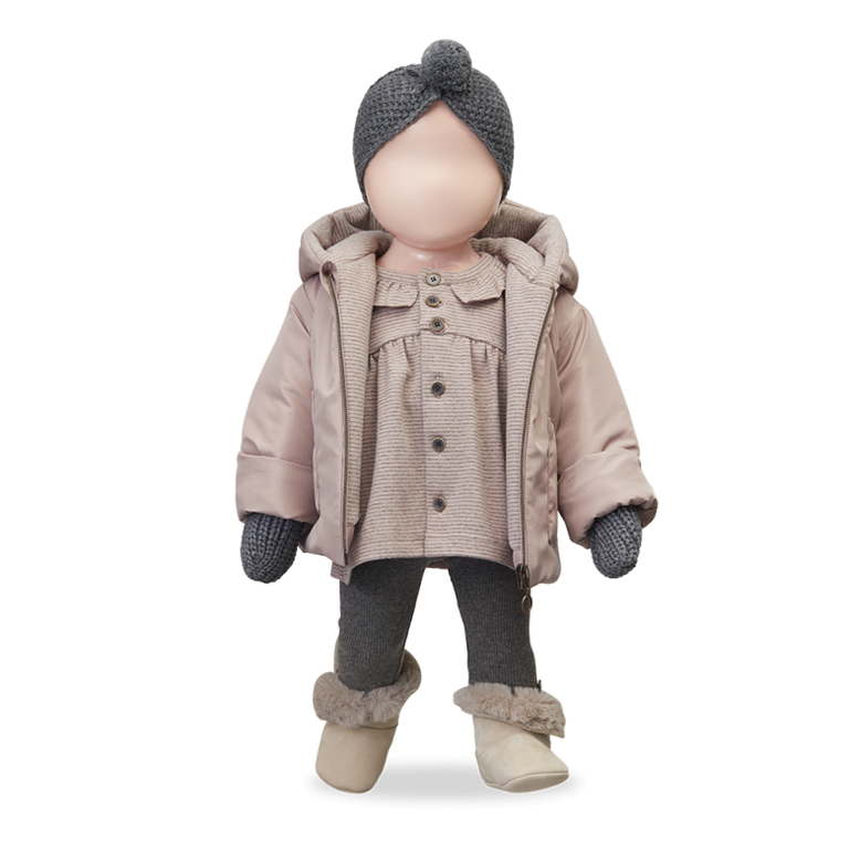 1+ in the family Blas padded Jacket | Old Rose