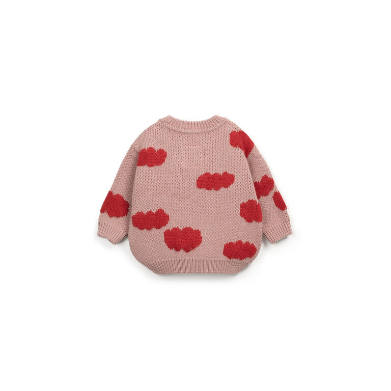 PLAY UP Knitted  Sweater | Malva