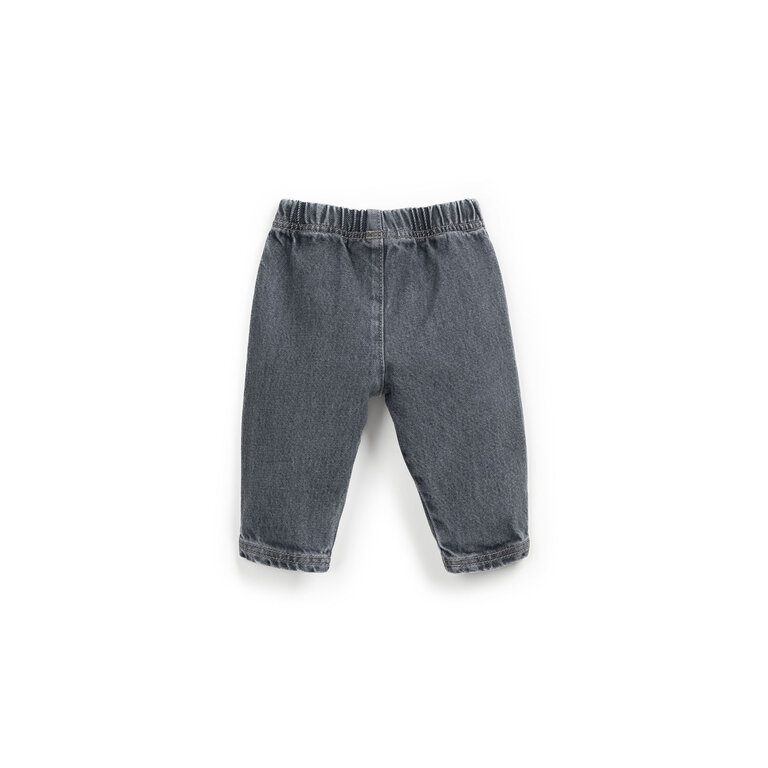 PLAY UP Denim Trouser | Shadow