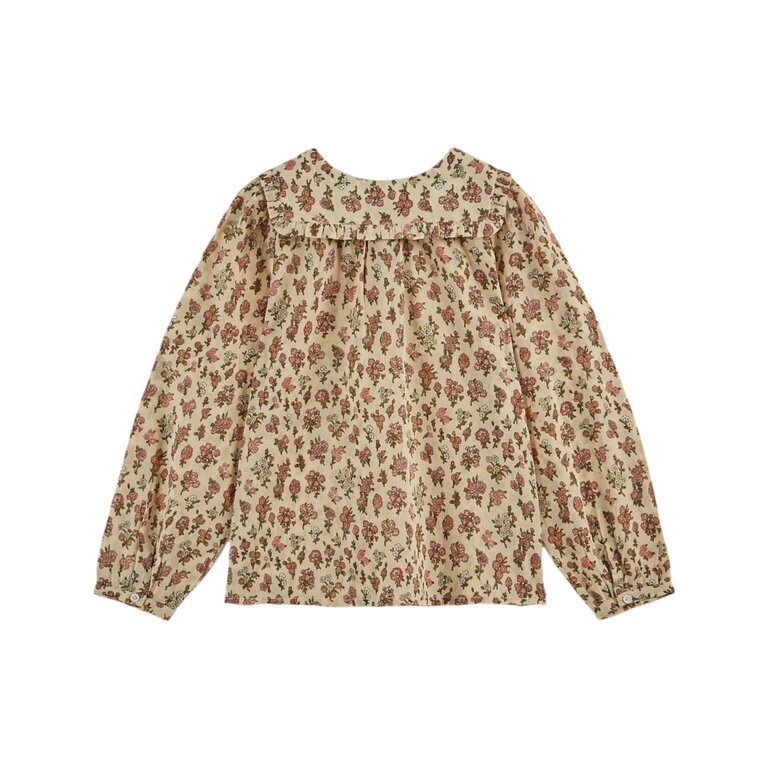 EMILE & IDA Floral Print Blouse | Champetre Rose