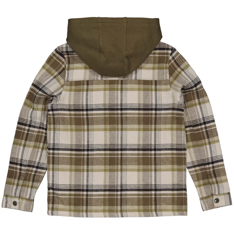 Levv LEVV overhemd jongen Nigel overhemd Yarn Dye Black Check zwart geruit