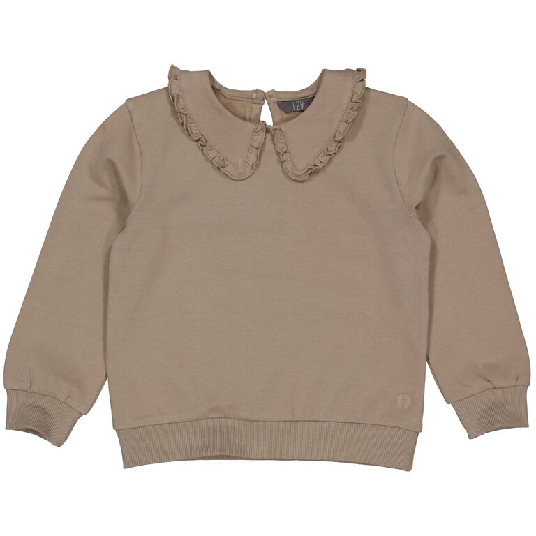 Levv Sweater Pixie | Dark Taupe