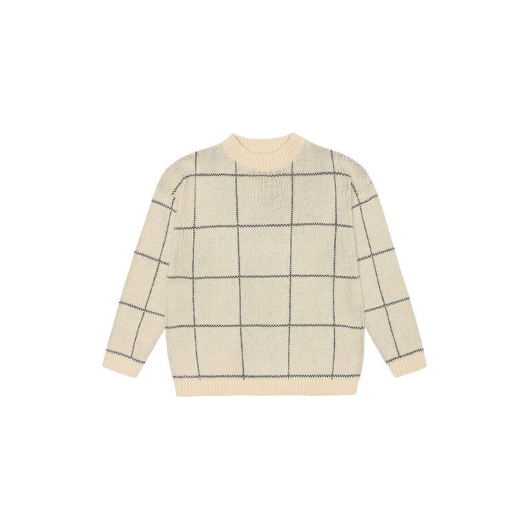 The New Lennart Jacquar Pullover | Gebreide trui | Angora Check