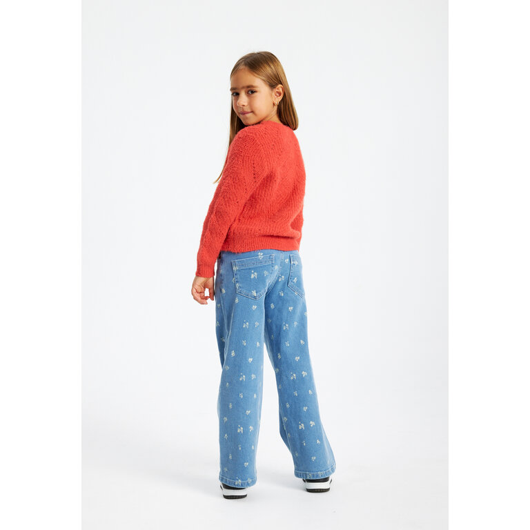 The New The New trui kind Diva Knit Pullover Chrysanthemum (rood)