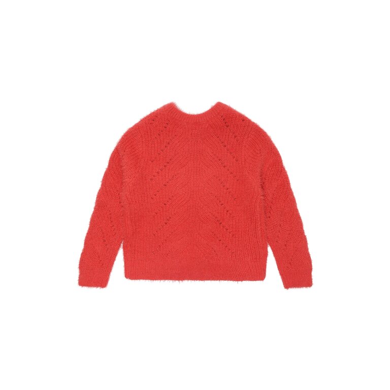 The New The New trui kind Diva Knit Pullover Chrysanthemum (rood)