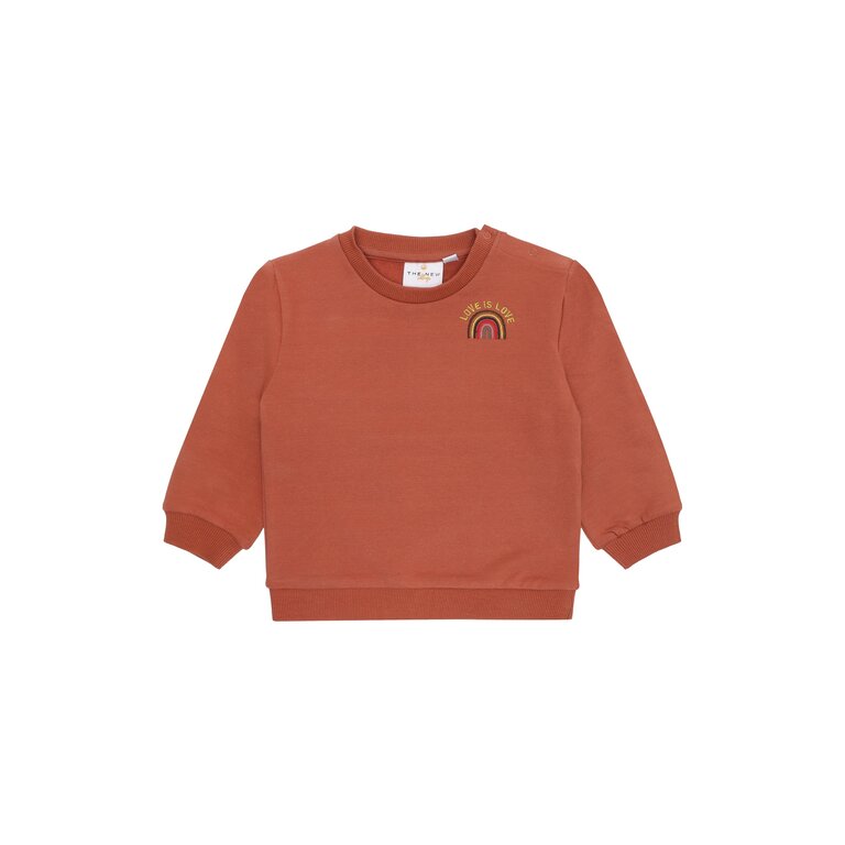 The New The New sweatshirt kind Lettie Sweatshirt Cedar Wood