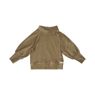 Baje Studio Witney | Rib Turtle Longsleeve | Taupe