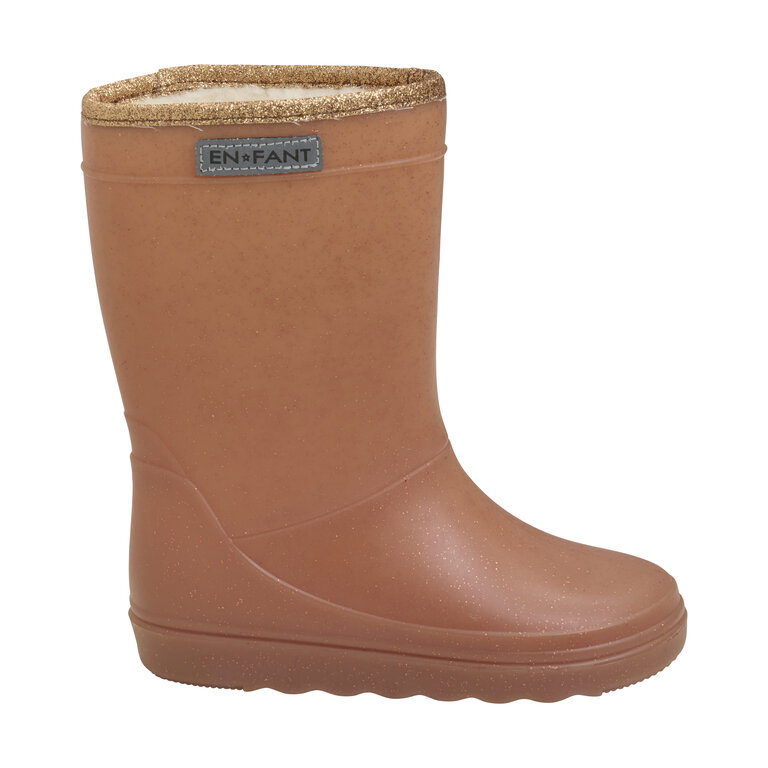 EN FANT EN FANT thermolaarzen kind glitter Mocha Bisque bruin laarzen