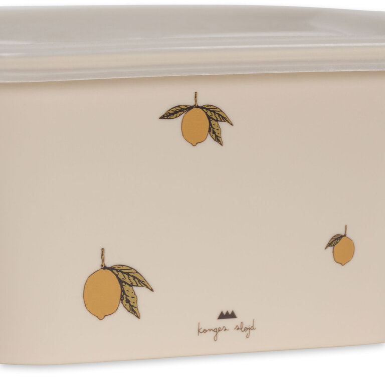 Konges Sløjd Food Container Set | Lemon