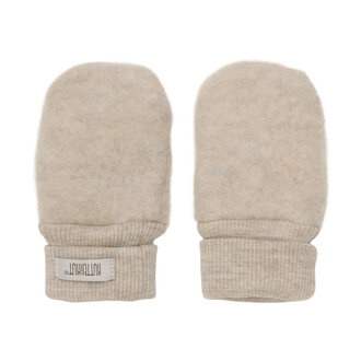 Huttelihut Mittens Wool Fleece | Camel Melange Huttelihut Mittens Wool Fleece | Camel Melange