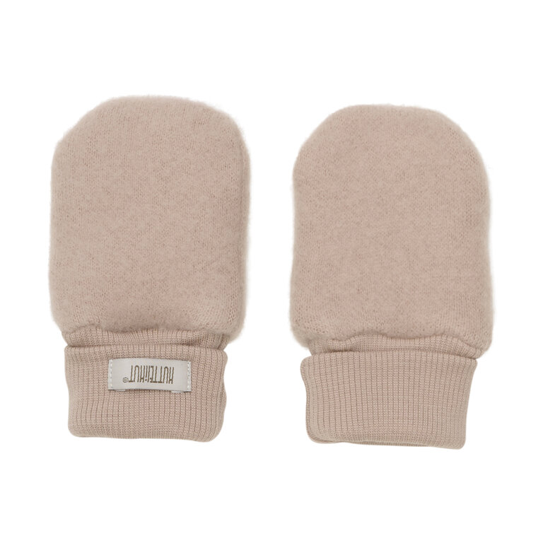 Huttelihut Mittens Wool Fleece | Mahogany Rose