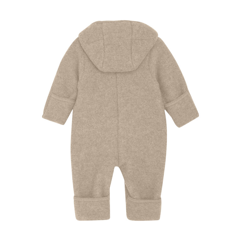 Huttelihut Pram Suit Wool Fleece | Camel Melange