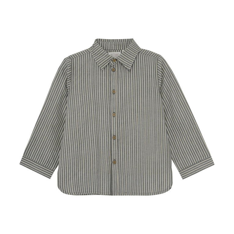 Huttelihut EN FANT shirt kind woven Stormy Weather blauw
