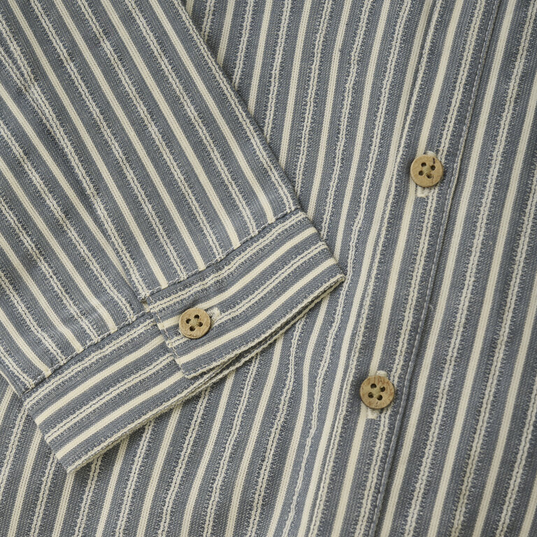 Huttelihut EN FANT shirt kind woven Stormy Weather blauw
