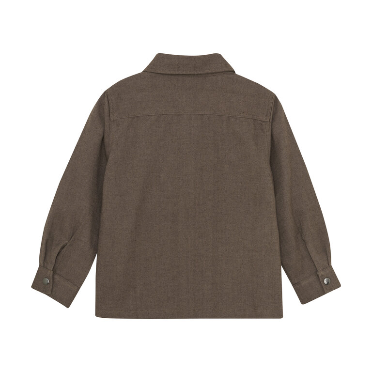 EN FANT Overshirt Woven | Chocolate Brown