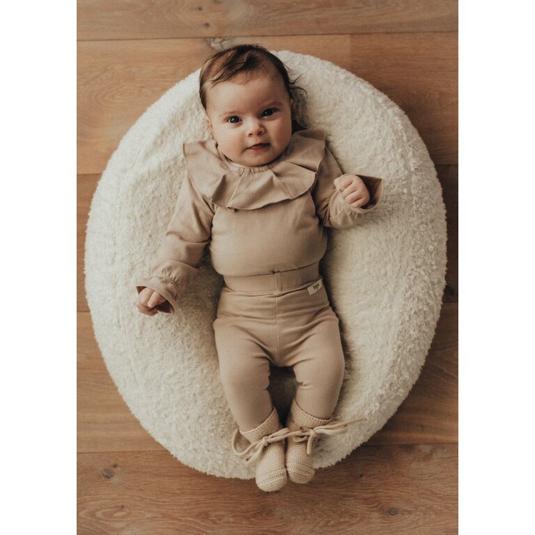 Baje Studio Annes | Jersey Bodysuit | Peanut