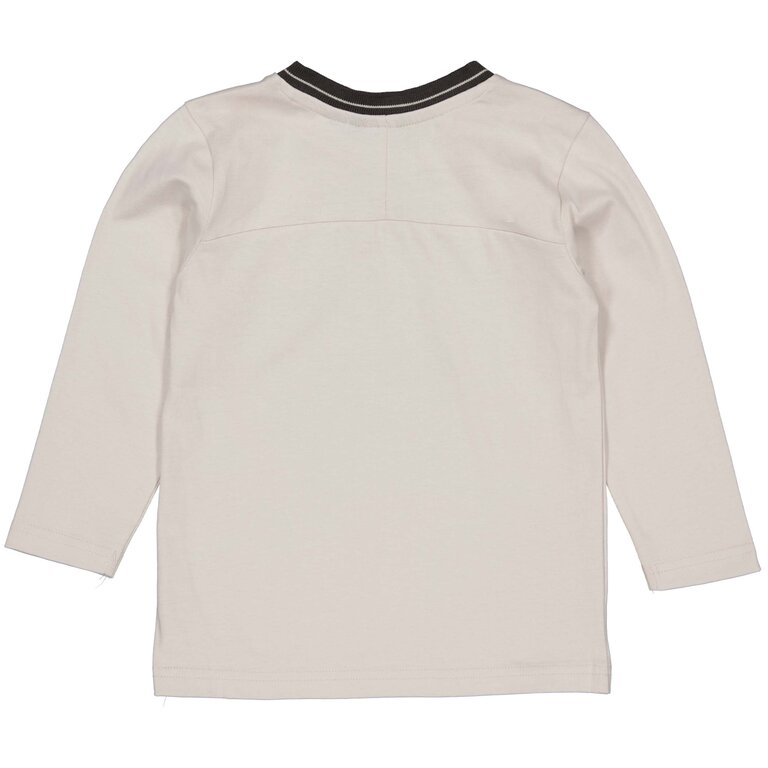 Levv LEVV shirt jongen Paddon T-shirt Soft Grey grijs