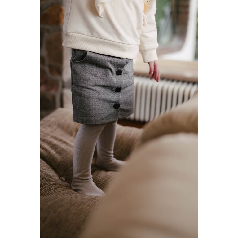 Levv LEVV rokje meisje Prunal rok Grey grijs