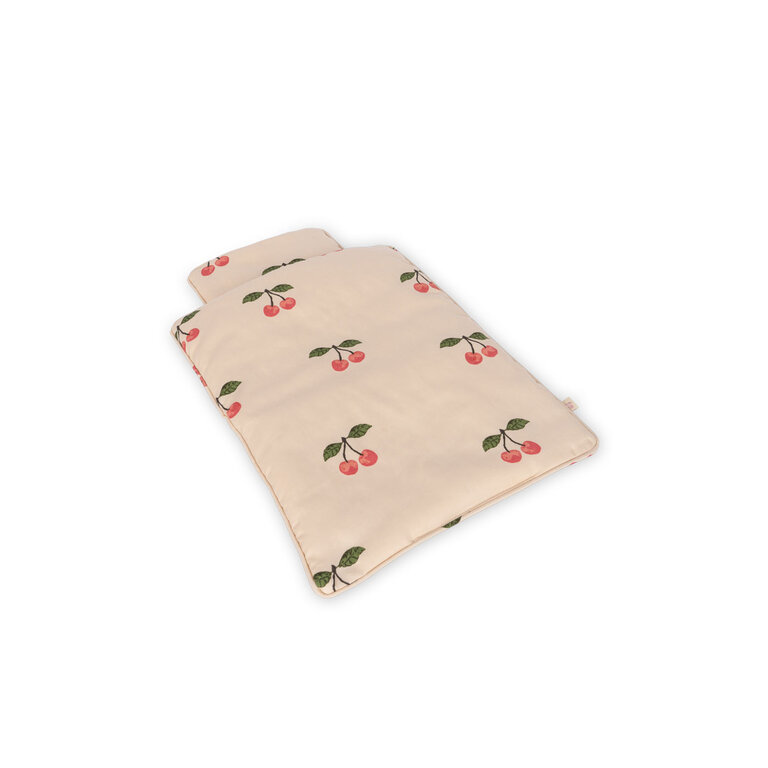 Konges Sløjd Konges Sløjd poppen beddengoed Ma Grande Cerise Pink beige roze kersen