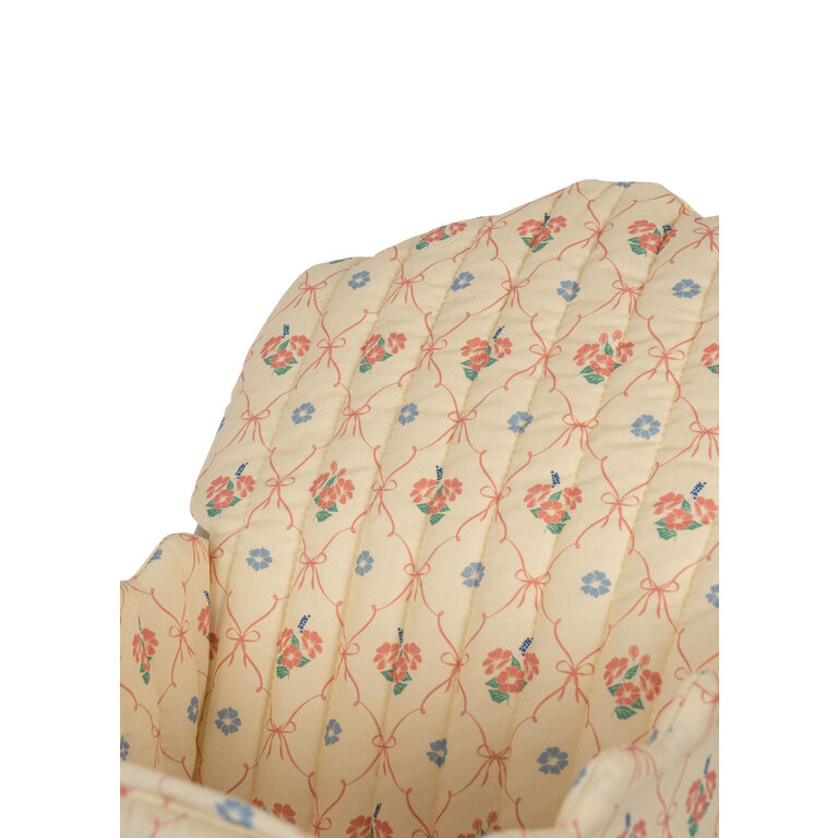 Konges Sløjd Konges Sløjd poppenstoel kind Doll High Chair Fleur Decor (bloemenprint)