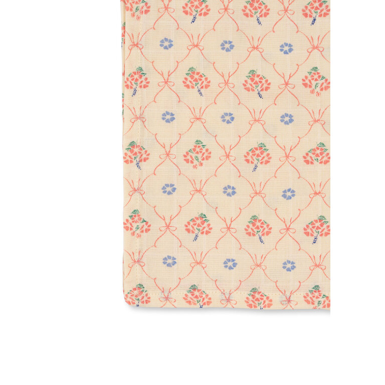 Konges Sløjd KONGES SLØJD hydrofiele doeken baby 3-pack mousseline GOTS Fleur Decor bloemen