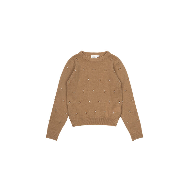 The New The New trui kind Michelle Knit Pullover Tannin (bruin)