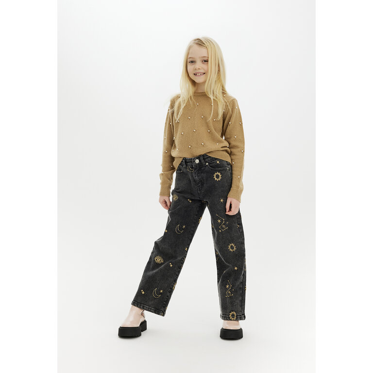 The New The New trui kind Michelle Knit Pullover Tannin (bruin)