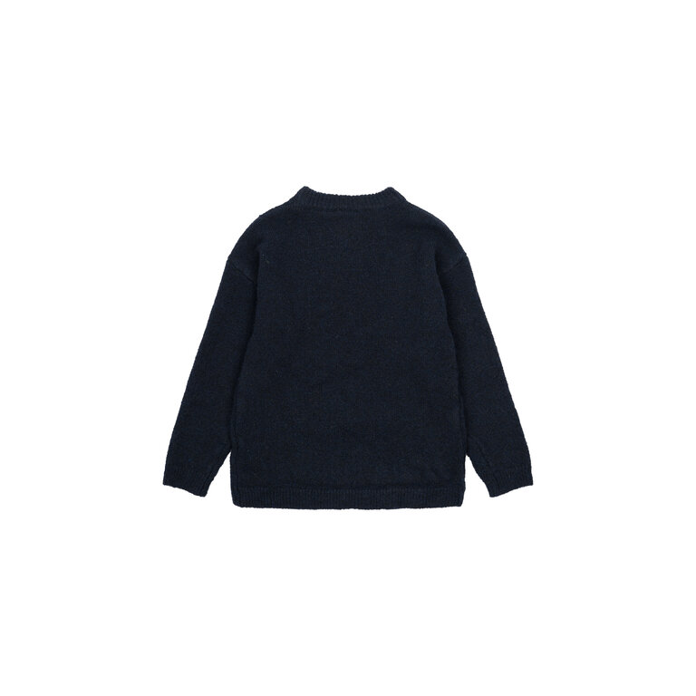 The New The New trui kind Martin Knit Pullover Navy Blazer (donkerblauw)