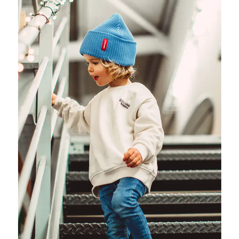 Hello Hossy  Hello Hossy muts kind Flow Ocean (blauw)