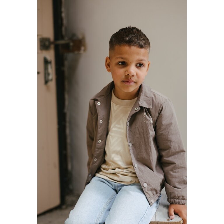 Levv Shirt Sebas | Sand Graphic