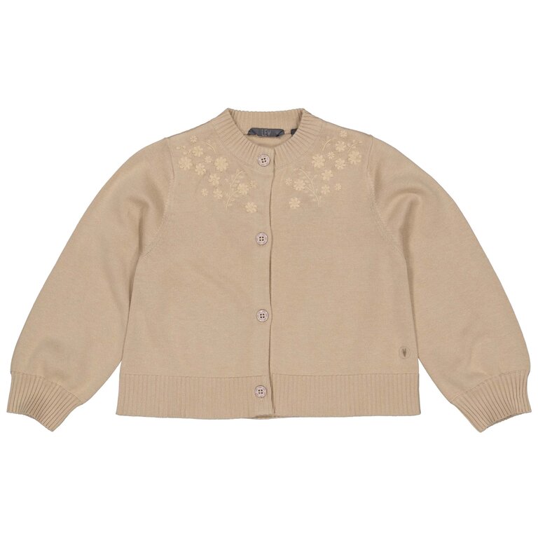 Levv LEVV trui meisje Sinie sweater Sand zandkleur