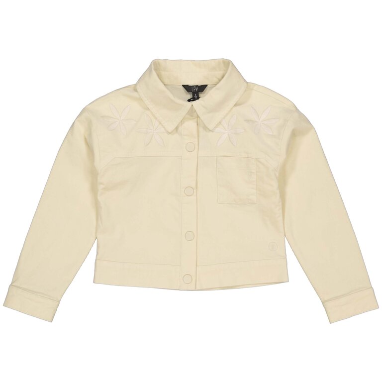 Levv LEVV jas meisje Sita jacket Cotton Cream crème