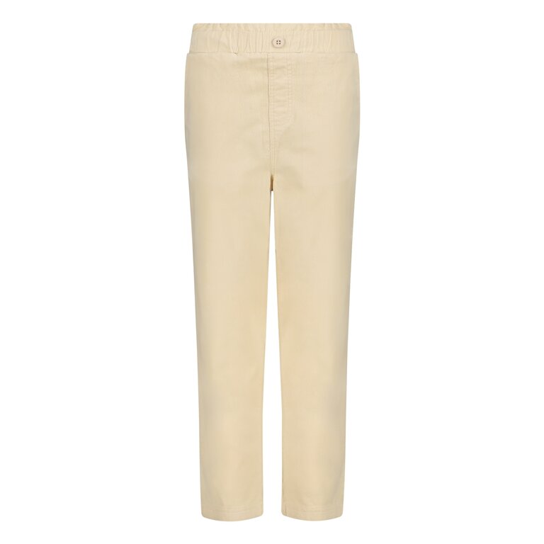 Levv Pants Suna| Cotton Cream LEVVLEVV broek meisje Suna pants Cotton Creme