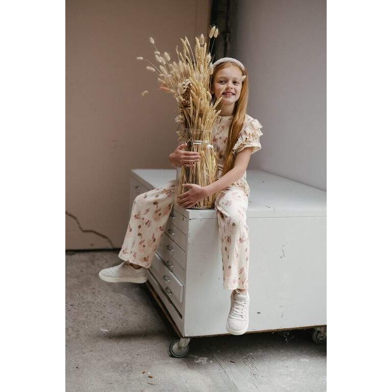 Levv Pants Suus | Pink Leaves LEVV