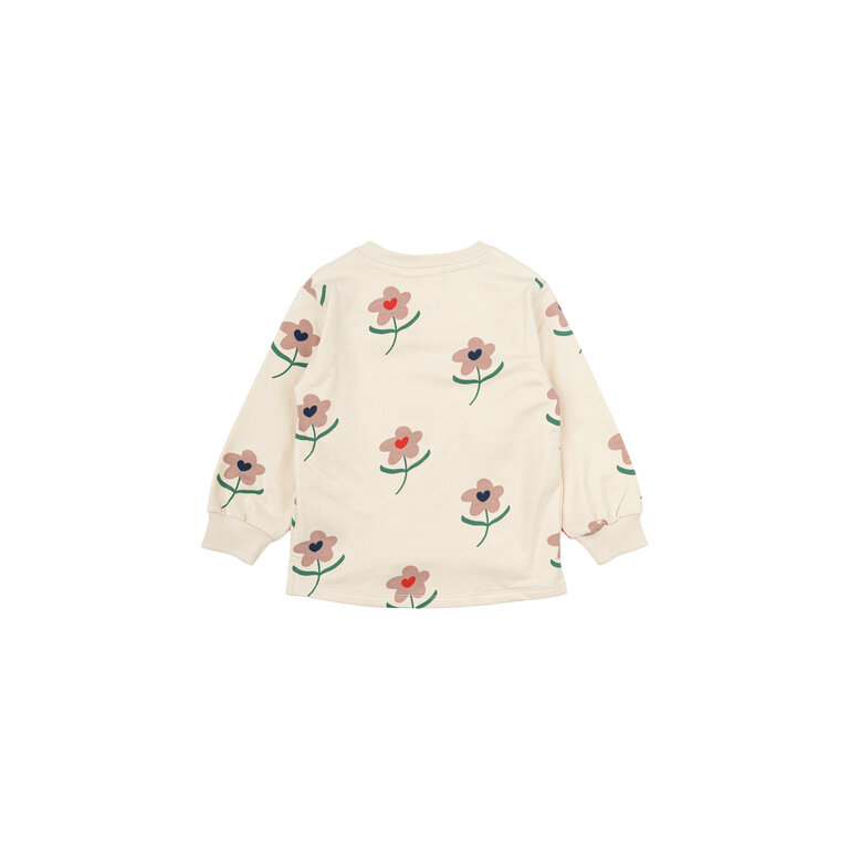 The New Netty Sweatshirt | White Swan AOP