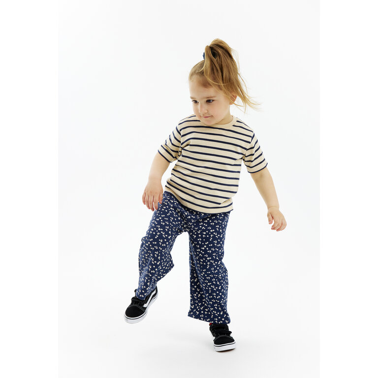 The New Nat Uni OS S_S Tee | Mood Indigo Striped