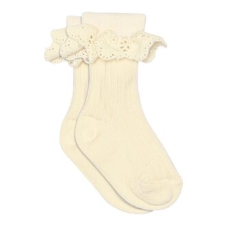 MP Denmark  Lisa Socks | Lace | Cream