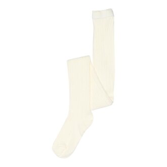 MP Denmark  Cotton Rib Tights | Snow White