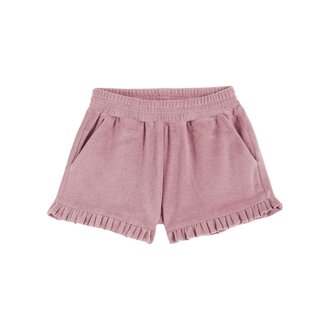 Emile et Ida Kort broekje | Short Volant Eponge | Lila