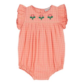 Emile et Ida Jumpsuits | Combibloomer Brode Vichie Pivoine | Rose