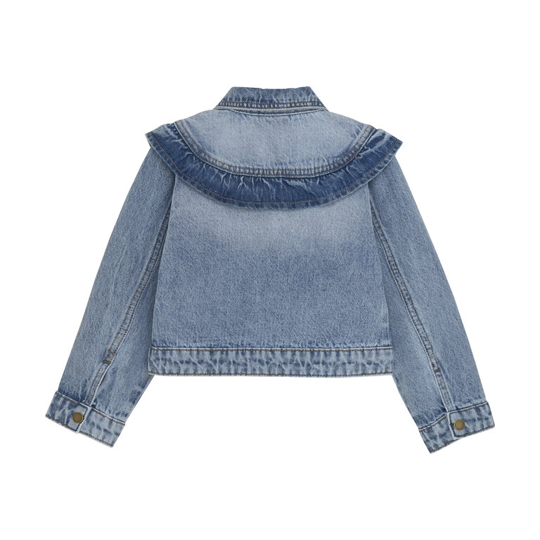 EN FANT EN FANT jas kind denim Light Denim Blue spijkerjas blauw
