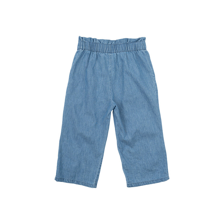 The New The New broek kind Nala Loose Pants Light Blue Denim (lichtblauw denim)