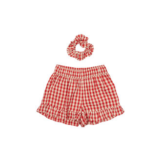The New Nally Shorts | Poppy Red Check