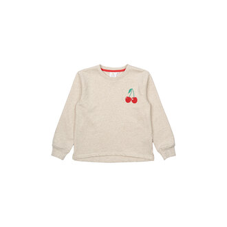 The New Natasha Melange Sweatshirt | Oatmeal Melange The New Natasha Melange Sweatshirt | Oatmeal Melange