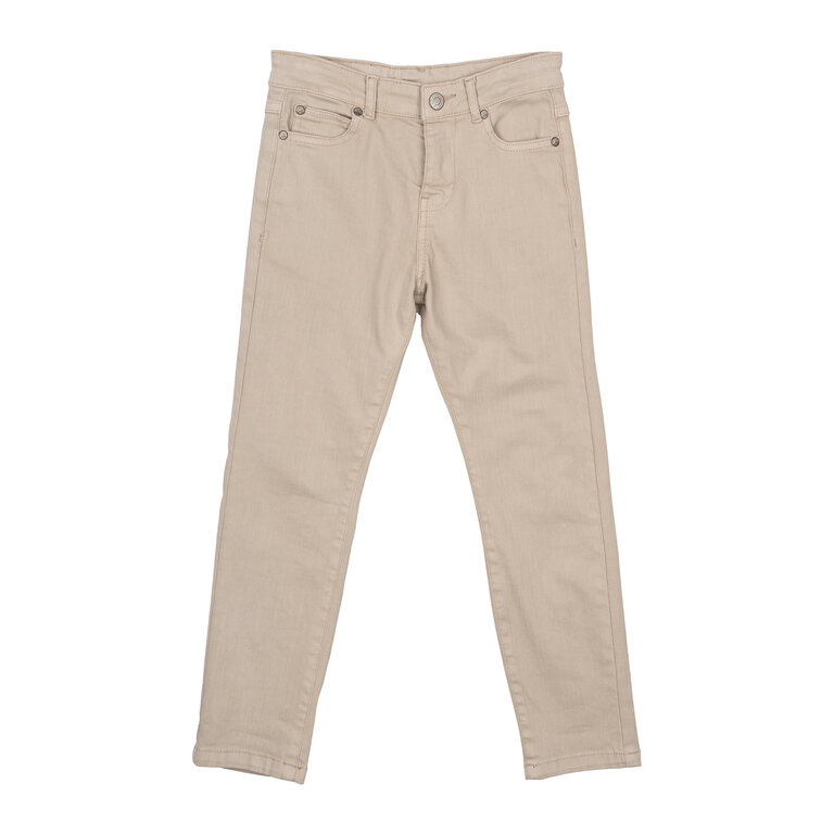 The New The New broek kind Villads Pants Feather Grey (lichtgrijs)
