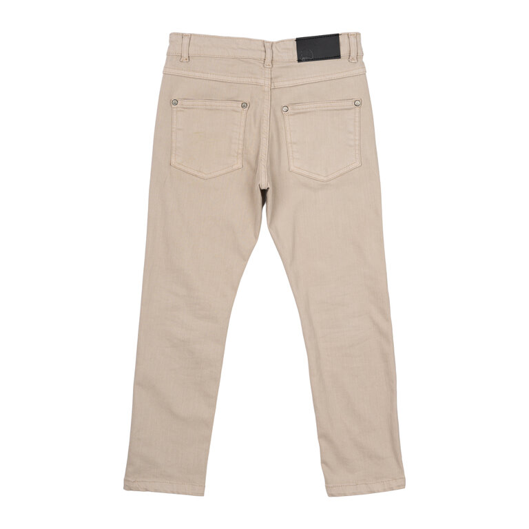 The New The New broek kind Villads Pants Feather Grey (lichtgrijs)
