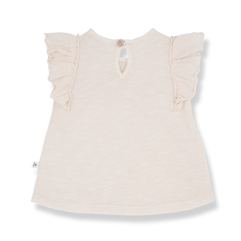 1+ in the family 1+ IN THE FAMILY shirt baby Amaranta Old Rose roze