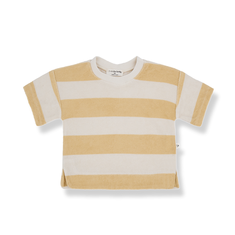 1+ in the family 1+ IN THE FAMILY shirt baby Ricardo Peach perzik roze